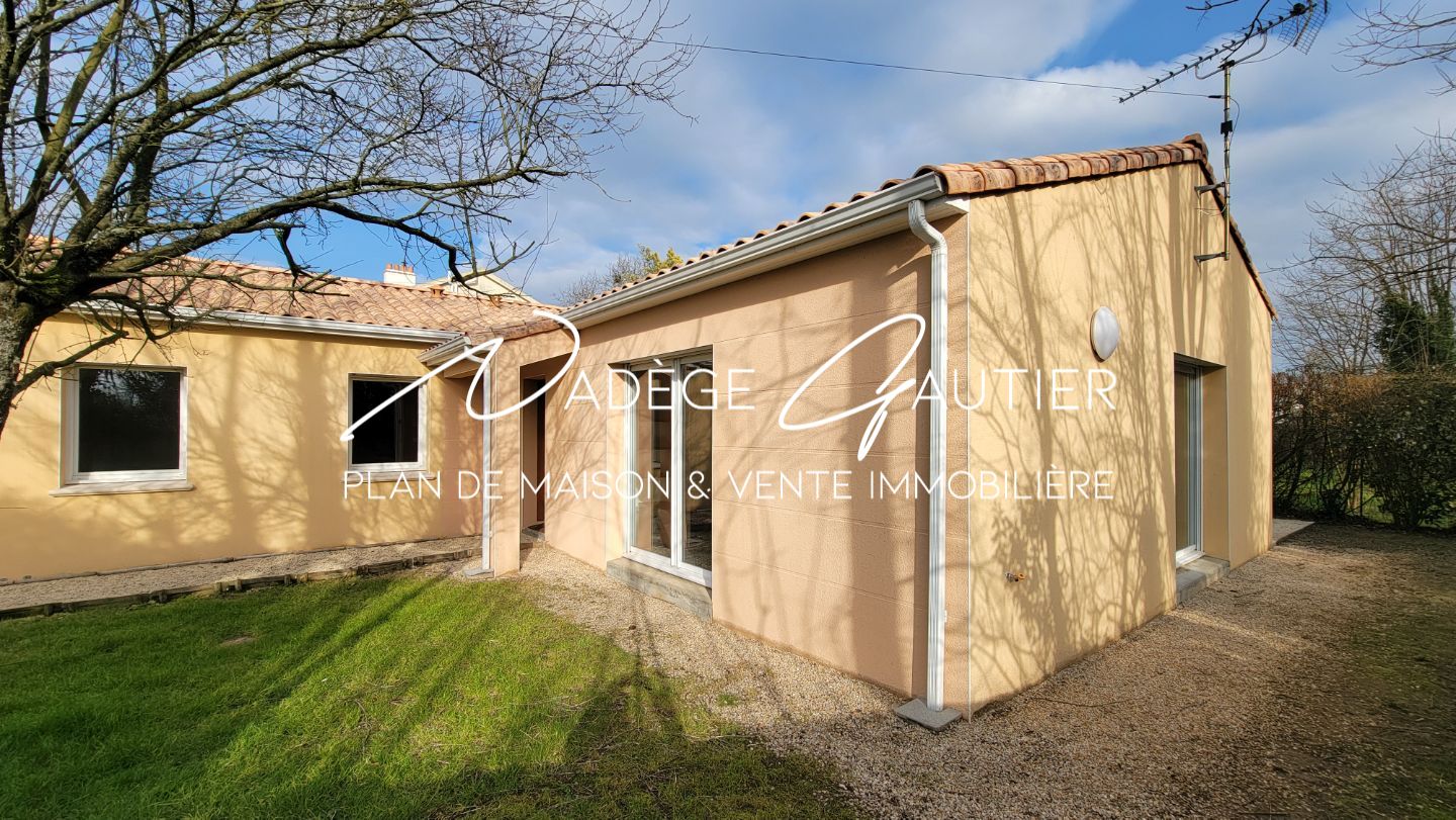 EXCLUSIVITÉ - Maison de plain-pied 123 m² à Challans